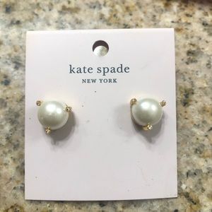 Kate Spade Rise and Shine Small Pearl Stud Earrings